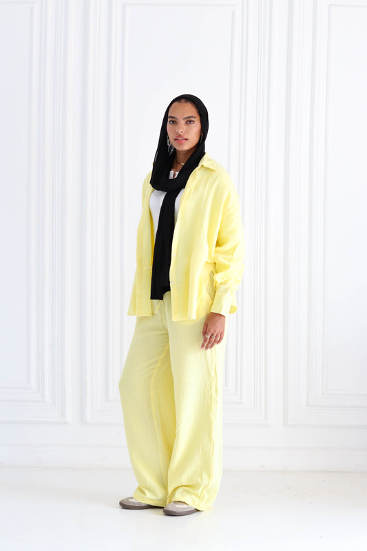 Lagoom in butter yellow