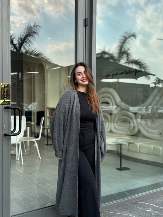 The knit cardigan - in Dawn